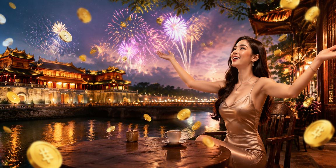 Người hâm mộ thể thao tại Huế theo dõi kèo cá cược bóng đá qua điện thoại bên tách cà phê