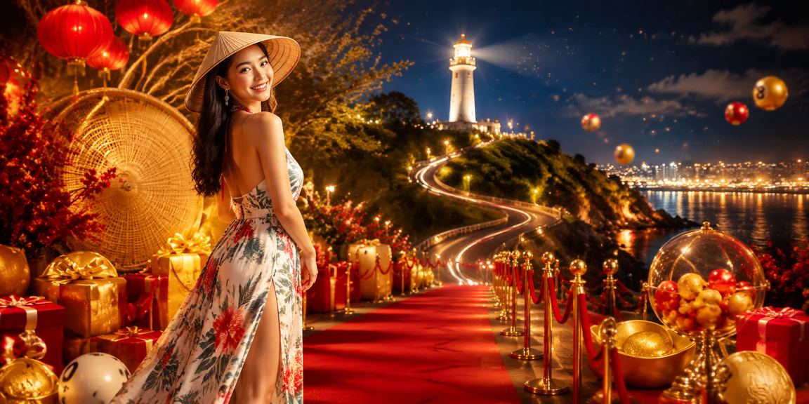 Người dân Vũng Tàu tham gia xổ số và giải trí trực tuyến với nón lá truyền thống Việt Nam